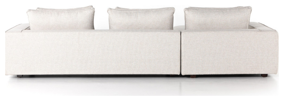 Laurence Sectional Right Chaise   Modern   Sectional Sofas   by Virgil Stanis Design  Houzz