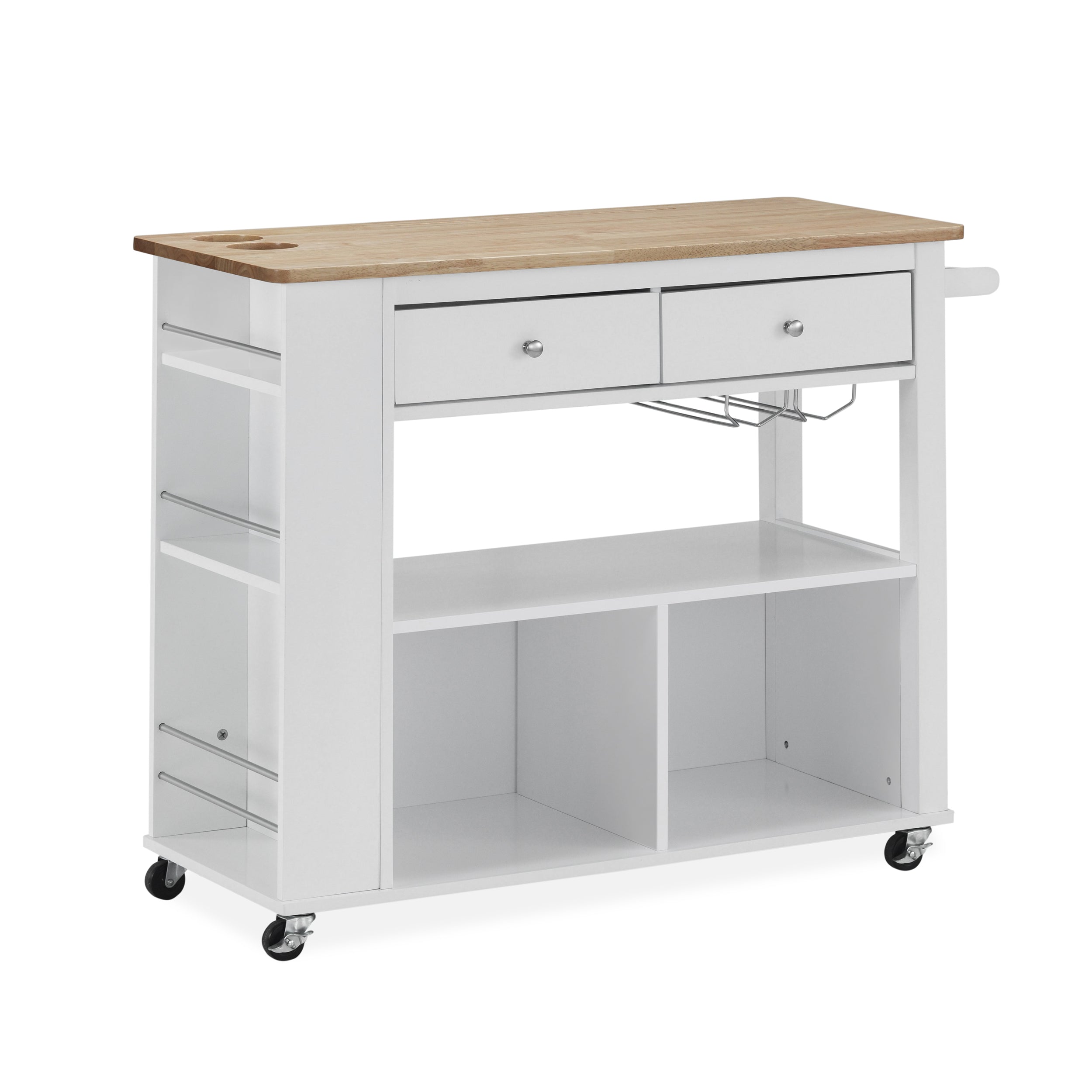 Julien Kitchen Cart with Wheels