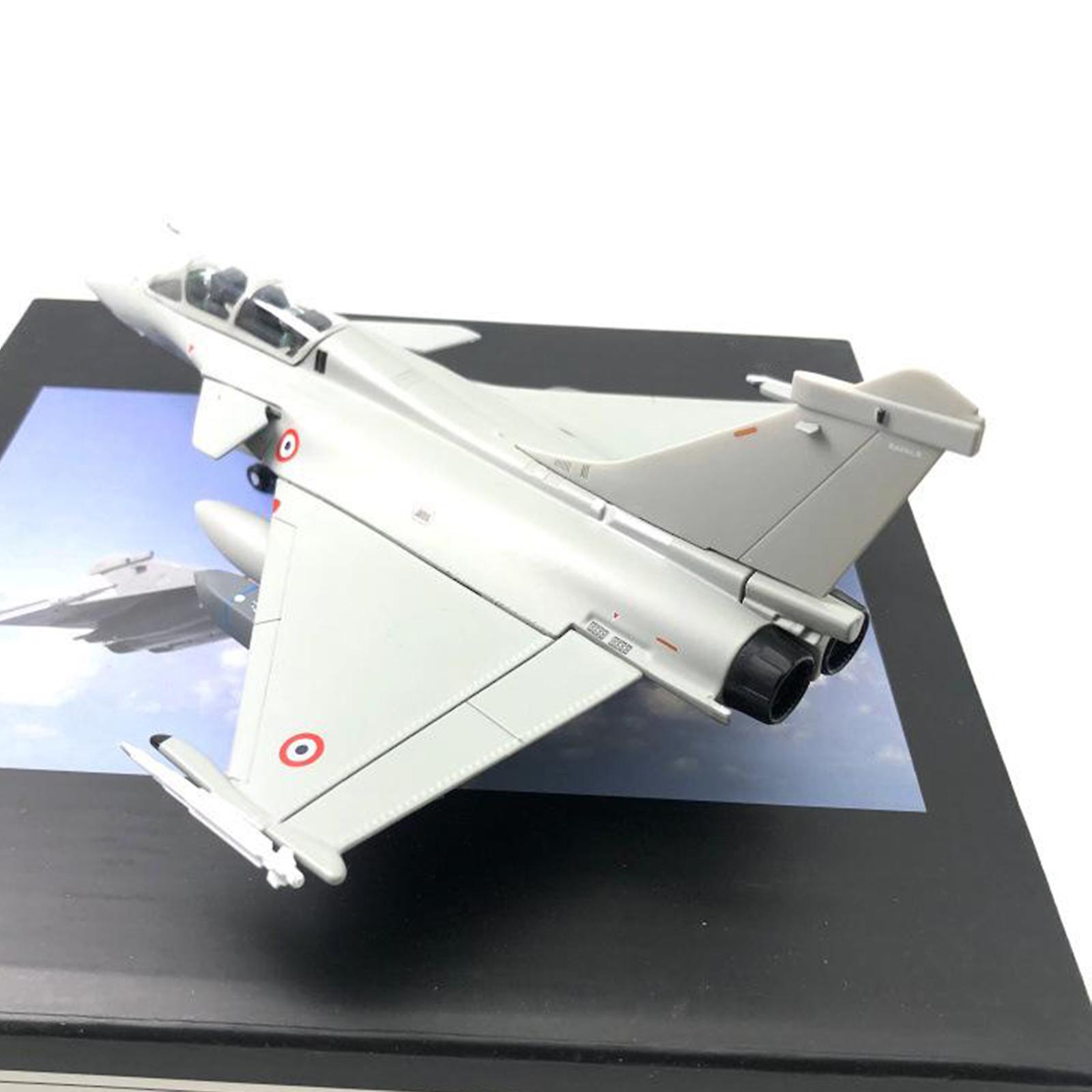 Born Pretty 1:72 Rafale Fighter Display Model Metal With Stand Diecast Plane 1:100 Metal Aircraft Toys Air Plane Model