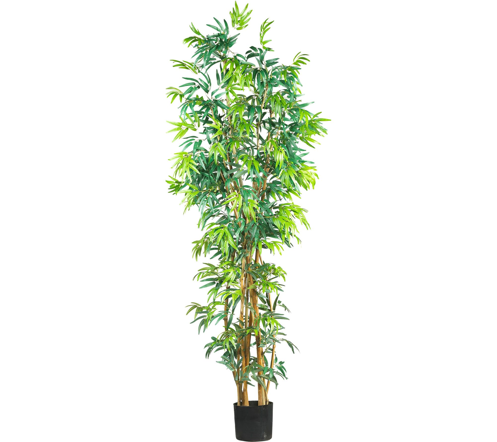 7' Fancy Style Bamboo Silk Tree by Nearly Natural