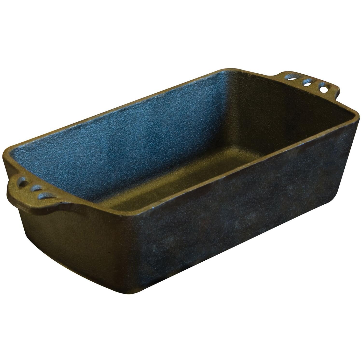 Camp Chef Seasoned Cast Iron Bread Pan