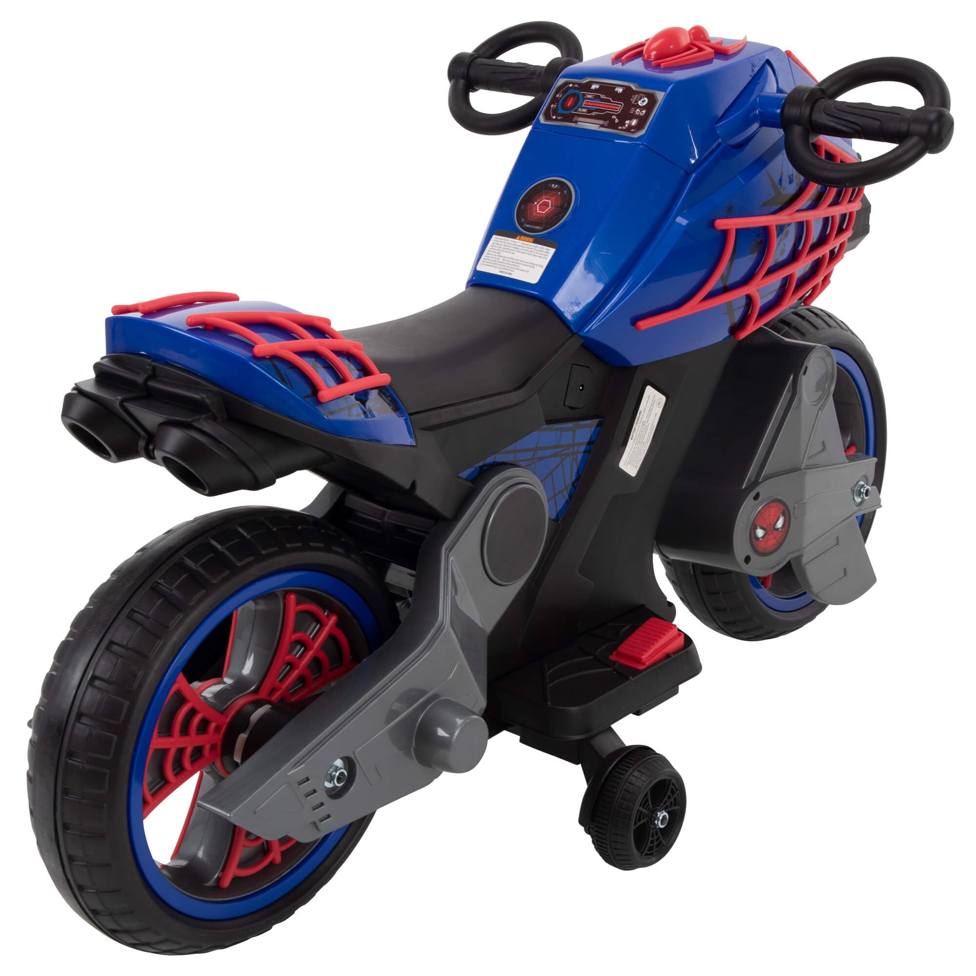 Marvel Spider-Man 6V Battery Powered Motorcycle Ride-on Toy for Boys, by Huffy