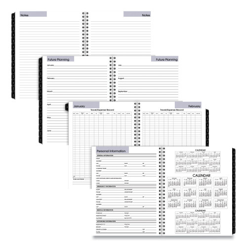 DayMinder Executive Weekly/Monthly Refill， 8.75 x 7， 2022 (G54550)