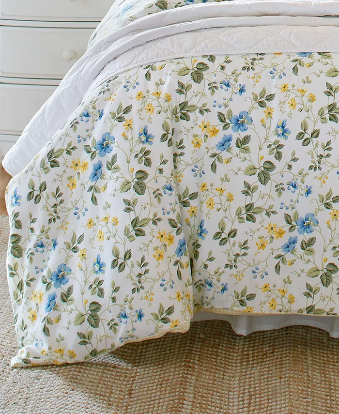 Laura Ashley Meadow Floral 2-Pc. Duvet Cover Set， Twin