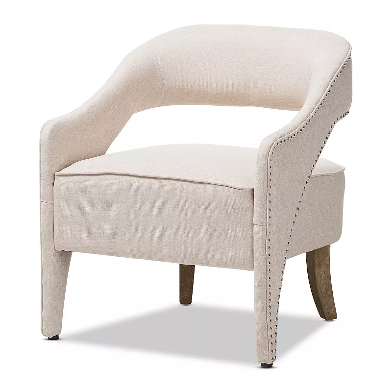 Baxton Studio Floriane Beige Chair