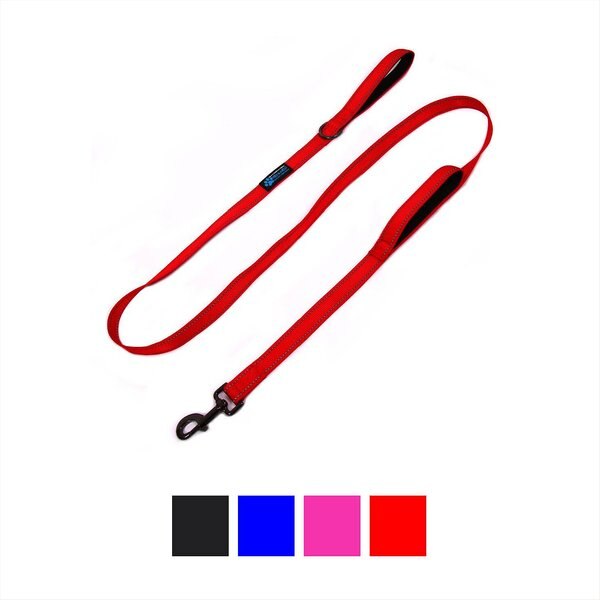 Max and Neo Dog Gear Nylon Reflective Double Dog Leash