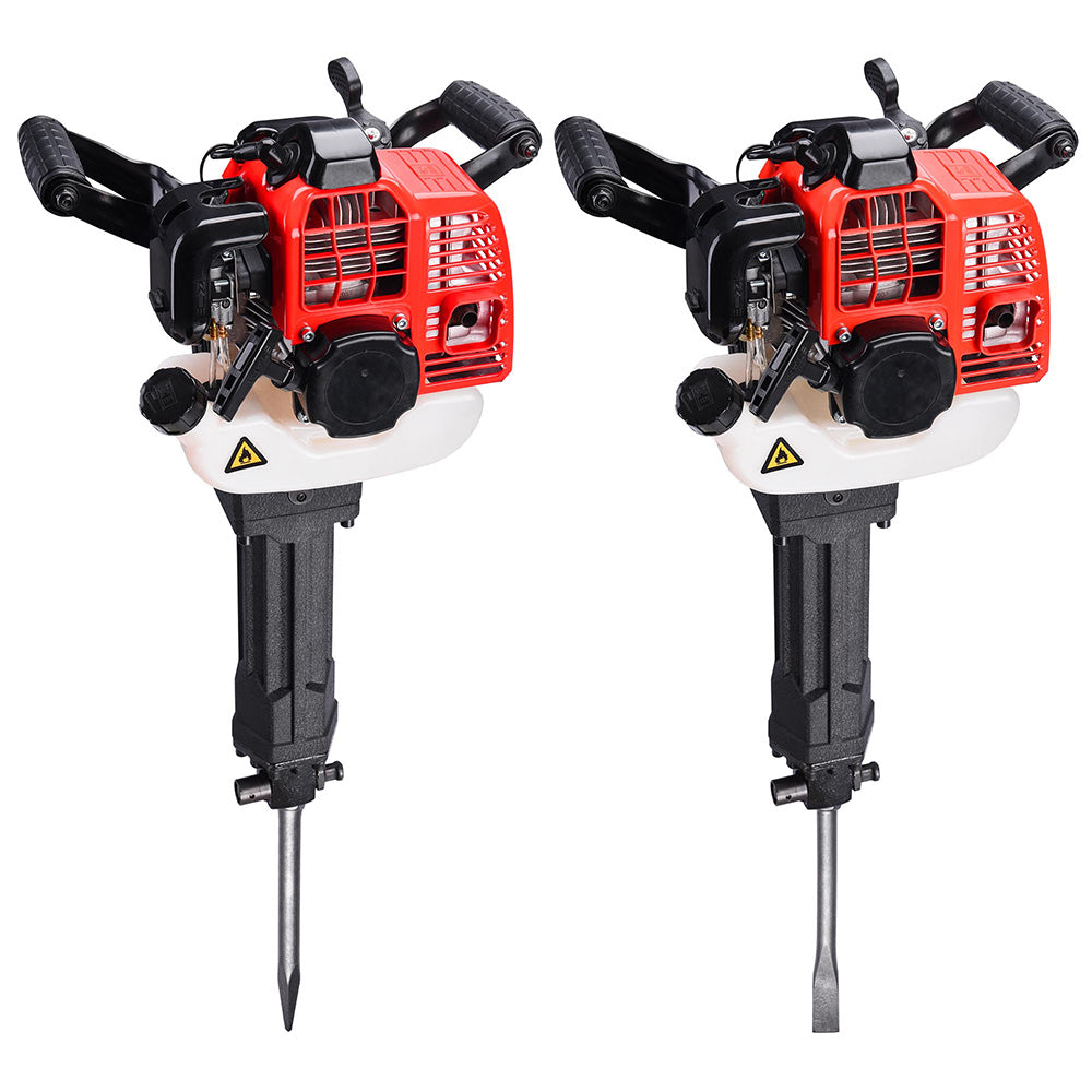 Yescom EPA Gas Powered Jackhammer Breaker Demolition 1300W 52cc 2-stroke