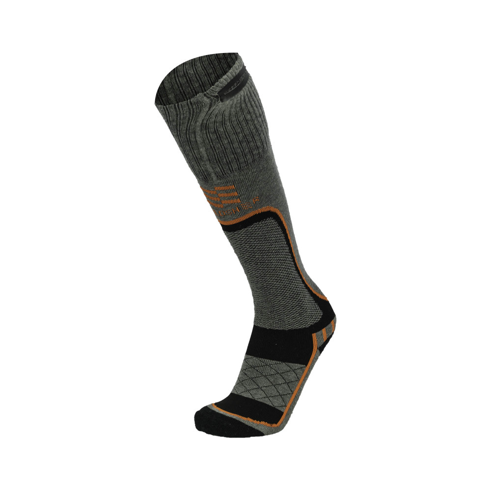 Mobile Warming Premium 2.0 Merino Heated Socks Mens 3.7V Black Large ;