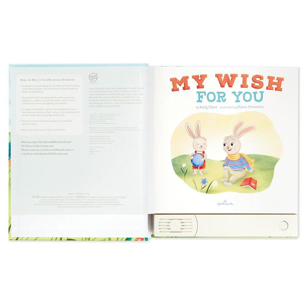 Hallmark  My Wish For You Recordable Storybook