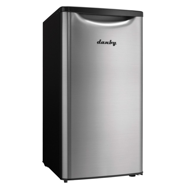 Danby Dar033a6bsldb 3 3 Cu Ft Compact Fridge In Stainless Steel