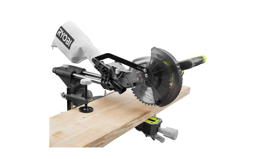 RYOBI PBT01B ONE+ 18V Cordless 7-1/4 in. Sliding Compound Miter Saw