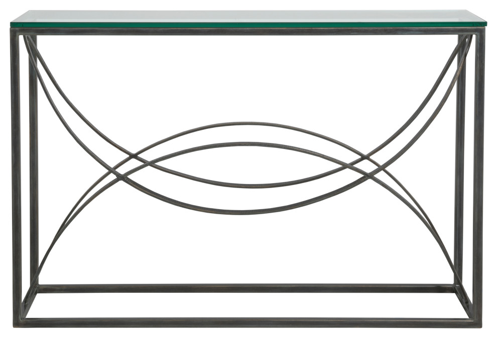 Ellipse Console   Contemporary   Console Tables   by Lexington Home Brands  Houzz