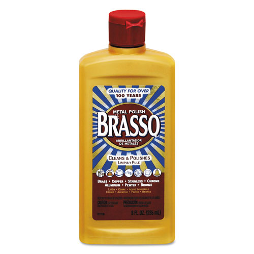 Reckitt Benckiser Brassoandreg; Metal Surface Polish | 8 oz Bottle | REC89334