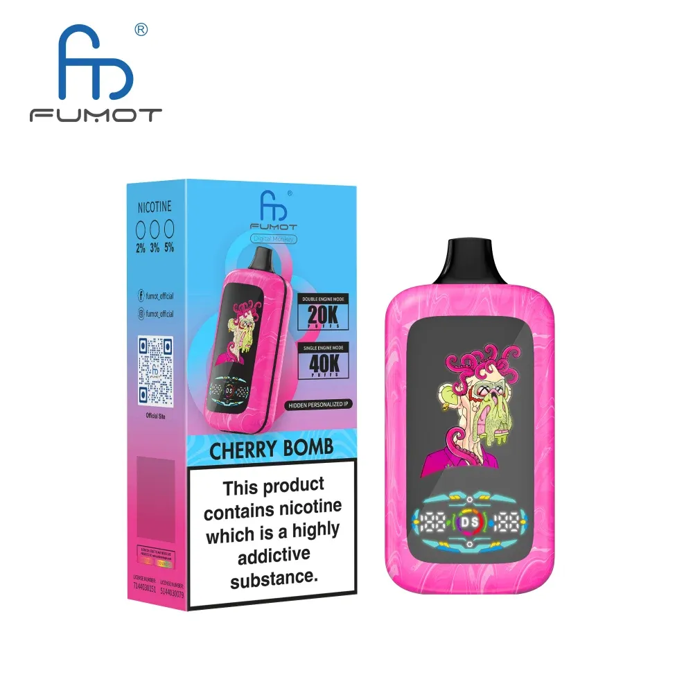 Fumot Digital Monkey 40000 Puffs - Cherry Bomb