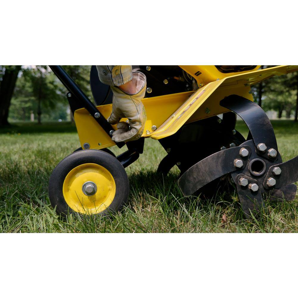 Champion Power Equipment 22 in. 212cc 4-Stroke Gas Garden Front Tine Tiller with Forward and Reverse 100379