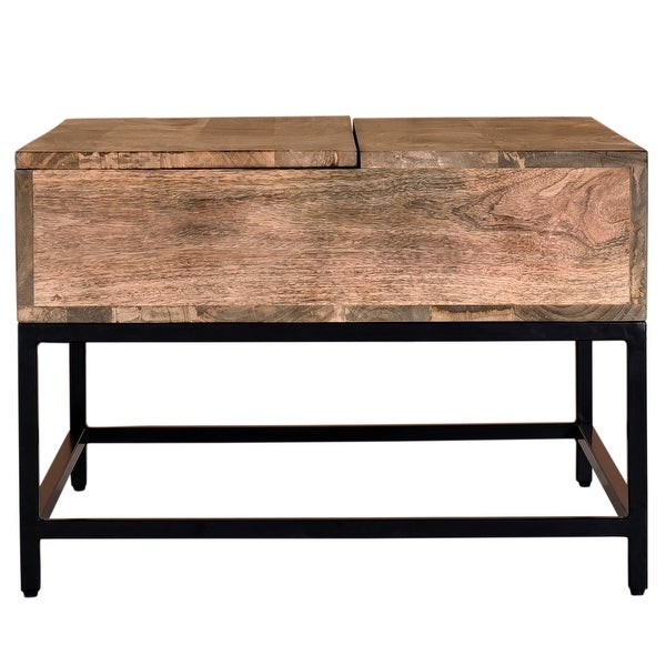 Carbon Loft Fingerling Natural Burnt Lift-top Coffee Table