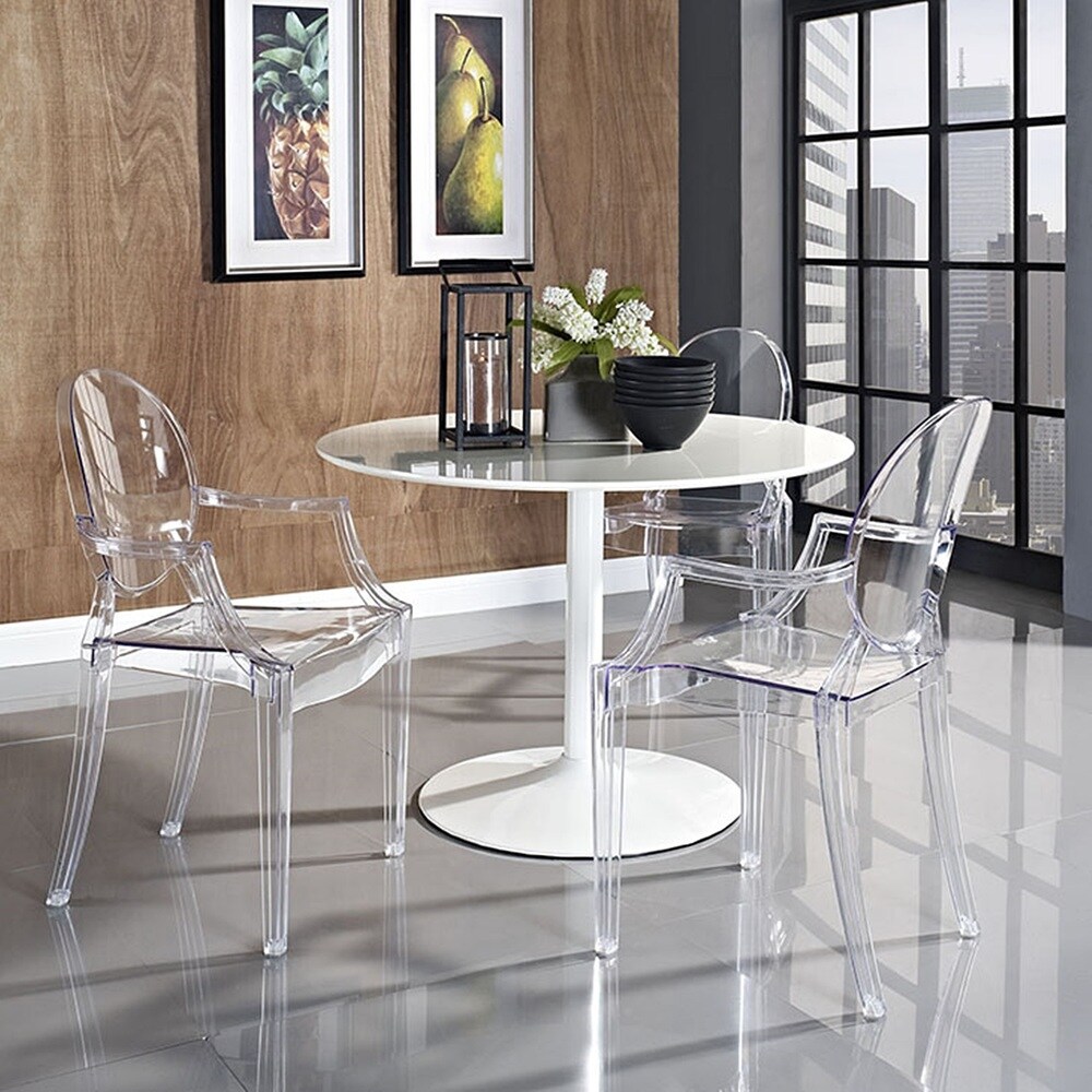 Olivia Classic Clear Dining Chairs