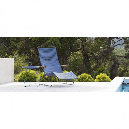 Bain de soleil design Click HOUE - Chaise longue de jardin ergonomique