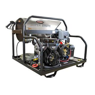 SIMPSON Super Brute 3500 PSI 5.5 GPM Gas Hot Water Professional Pressure Washer with VANGUARD V-Twin Engine 65110