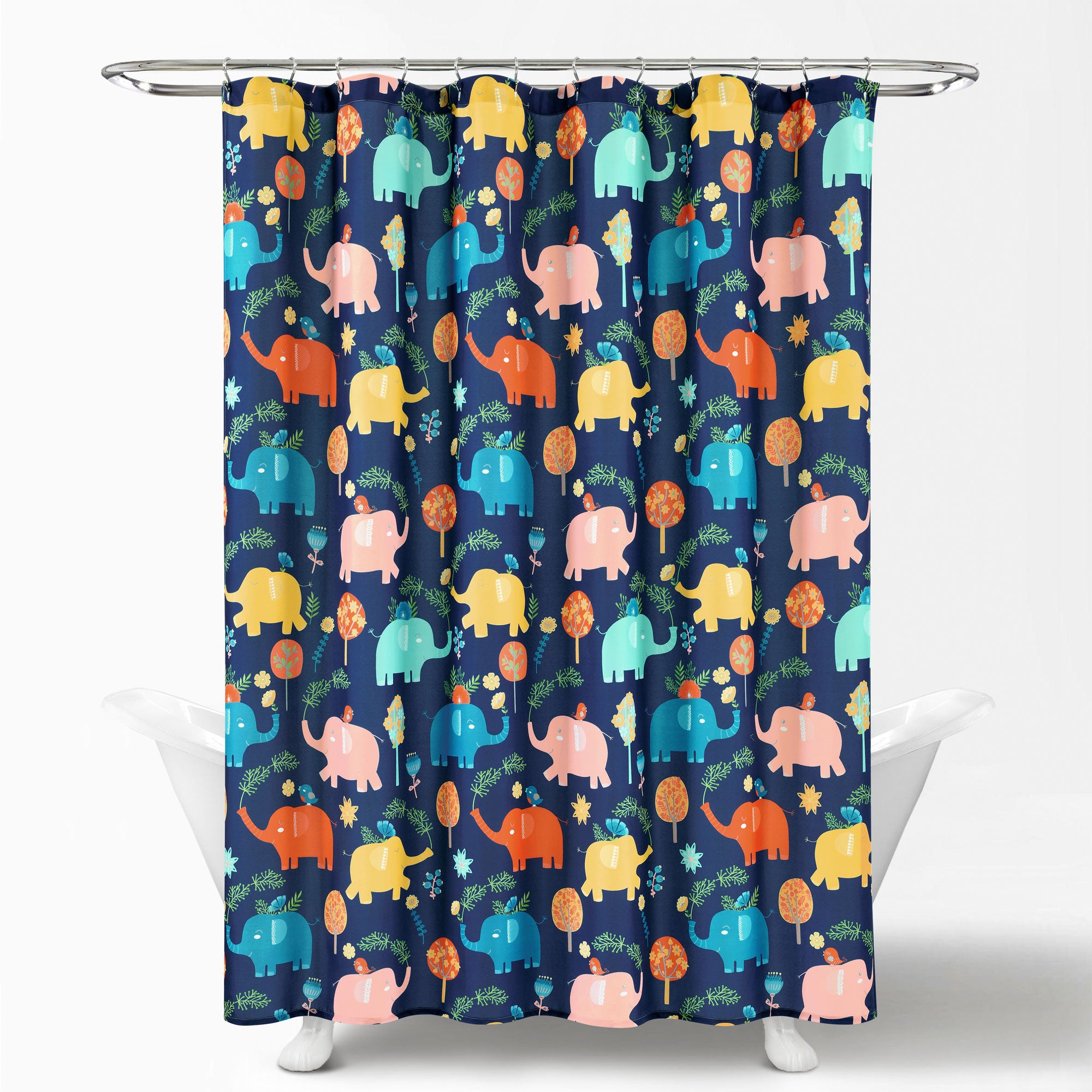 Hygge Elephant Shower Curtain