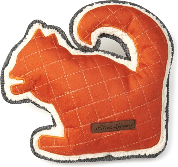 Eddie Bauer Squirrel Plush Dog Toy