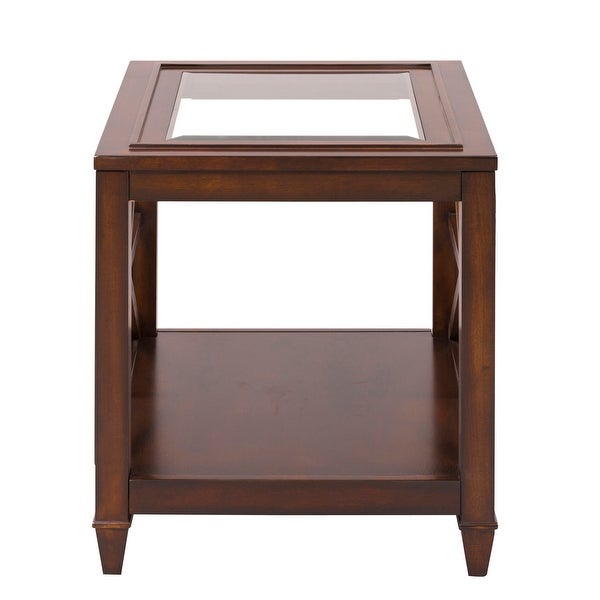 Liberty Caroline Espresso Stain End Table