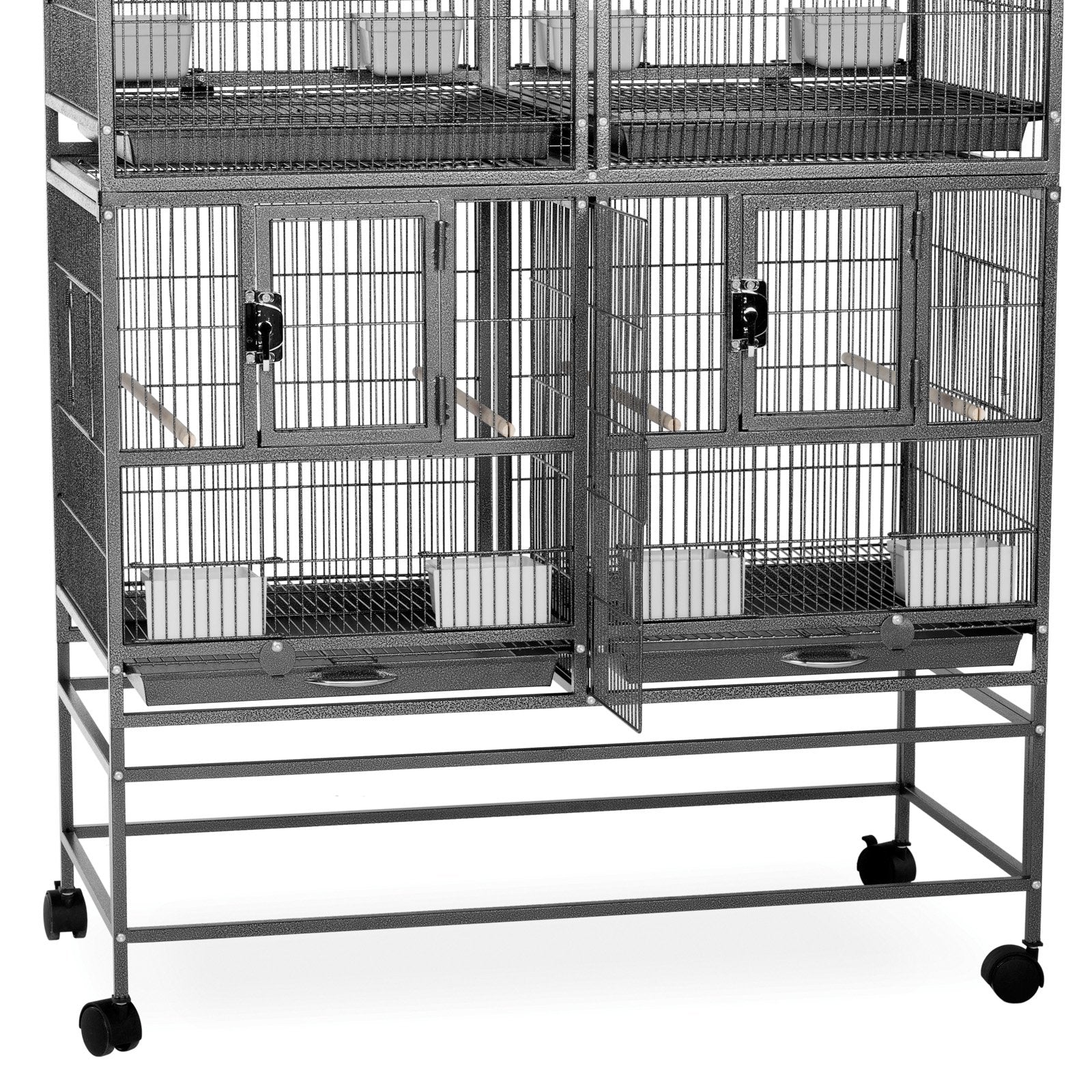 Prevue Pet Hampton Delubye Divided Breeder Bird Cage F075