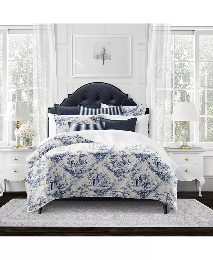 6ix Tailors Fine Linens Mona Linen California King Duvet Cover and 2 Shams Set， Plus 2 Bonus Cushions