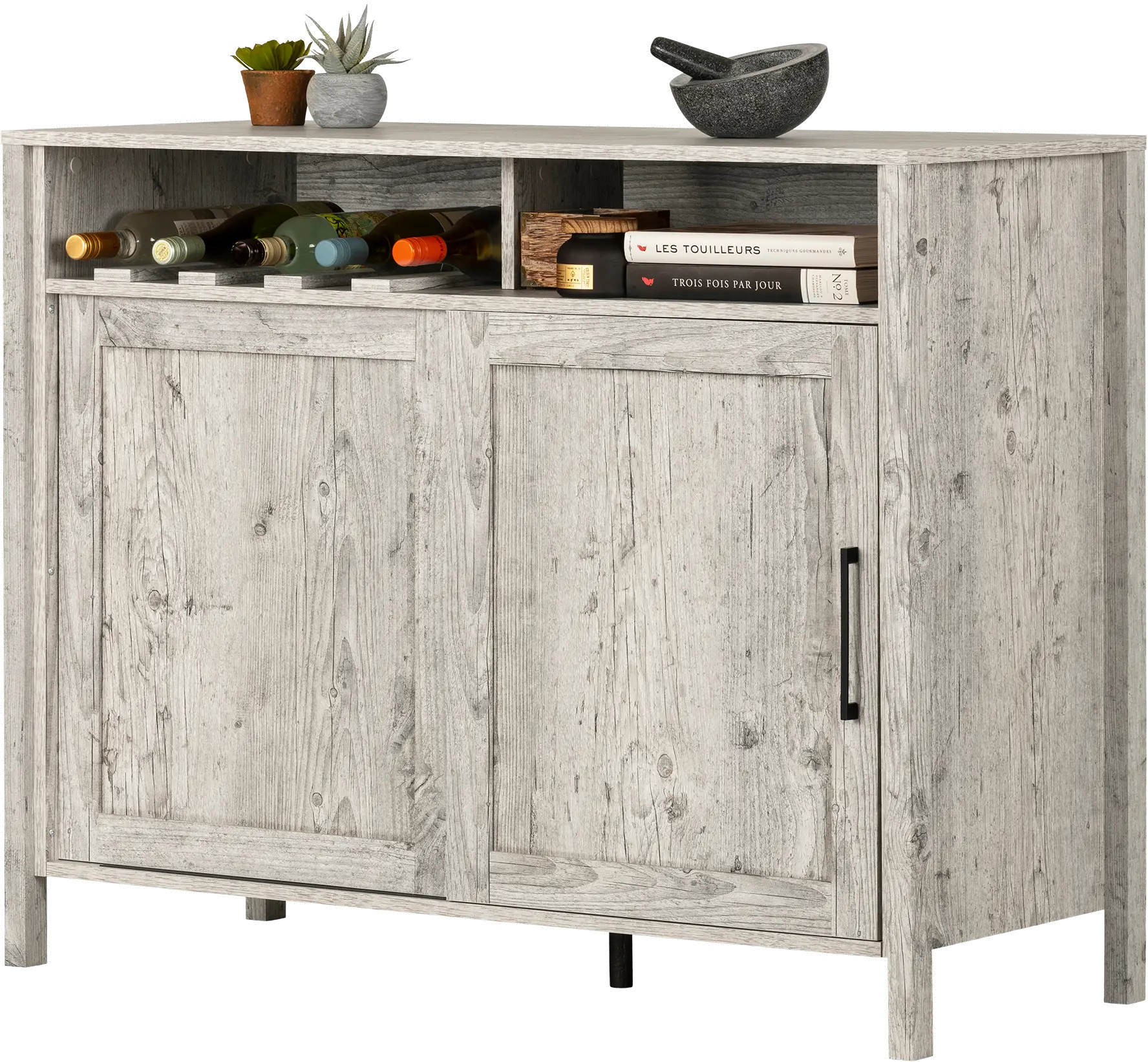 Seaside Pine Buffet Cabinet - South Shore