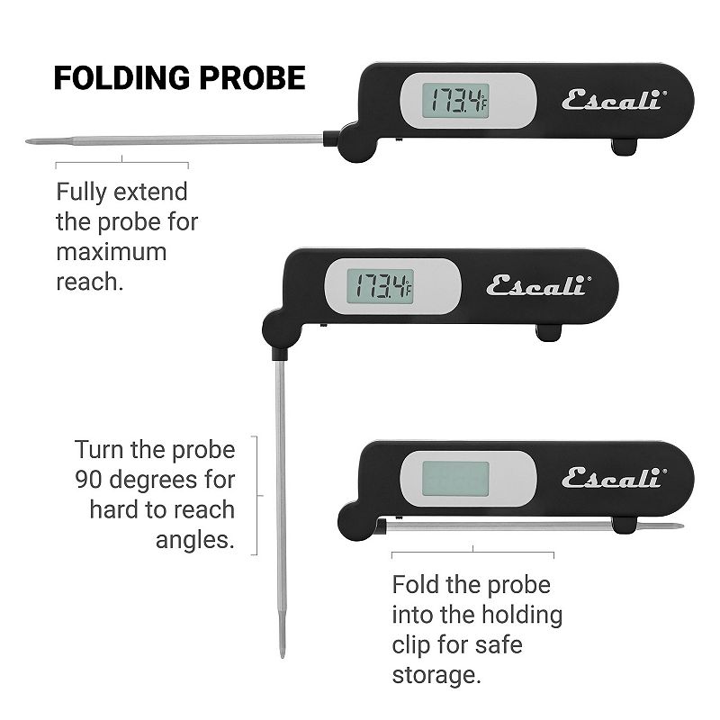 Escali Folding Digital Thermometer