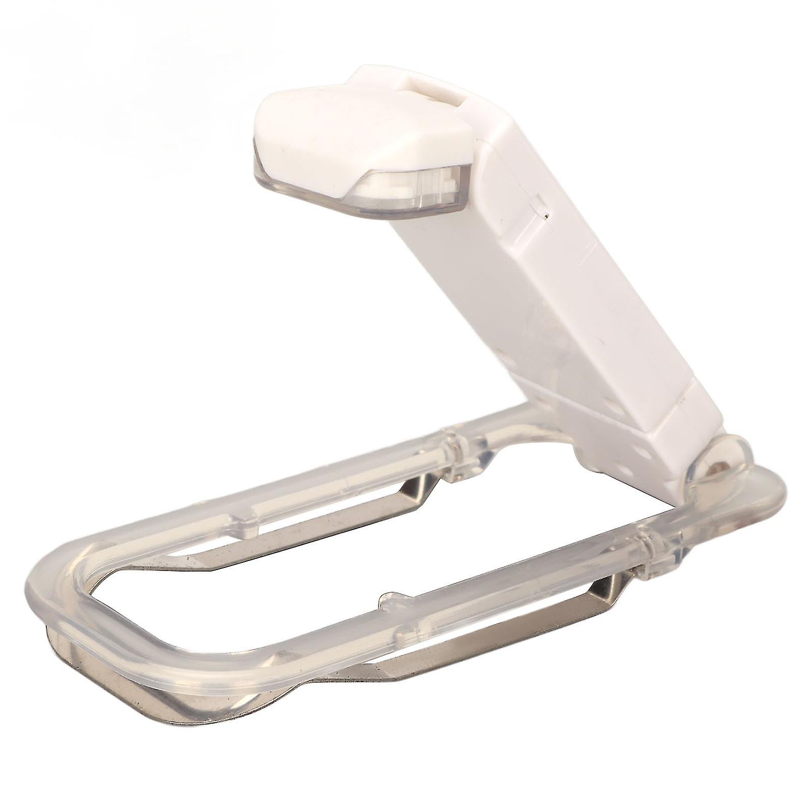 Clip On Reading Light Foldable Rotatable Design USB Charging Soft LED Light Clip On Book Light for Bed Travel Office