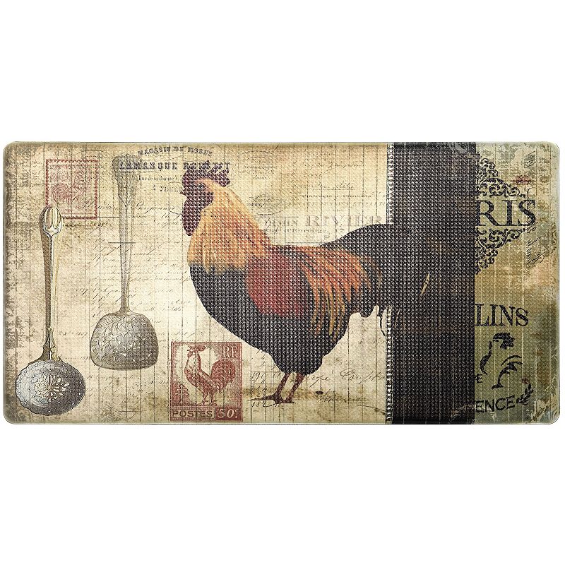 20x39 Anti-Fatigue Embossed Floor Mat (Rooster)