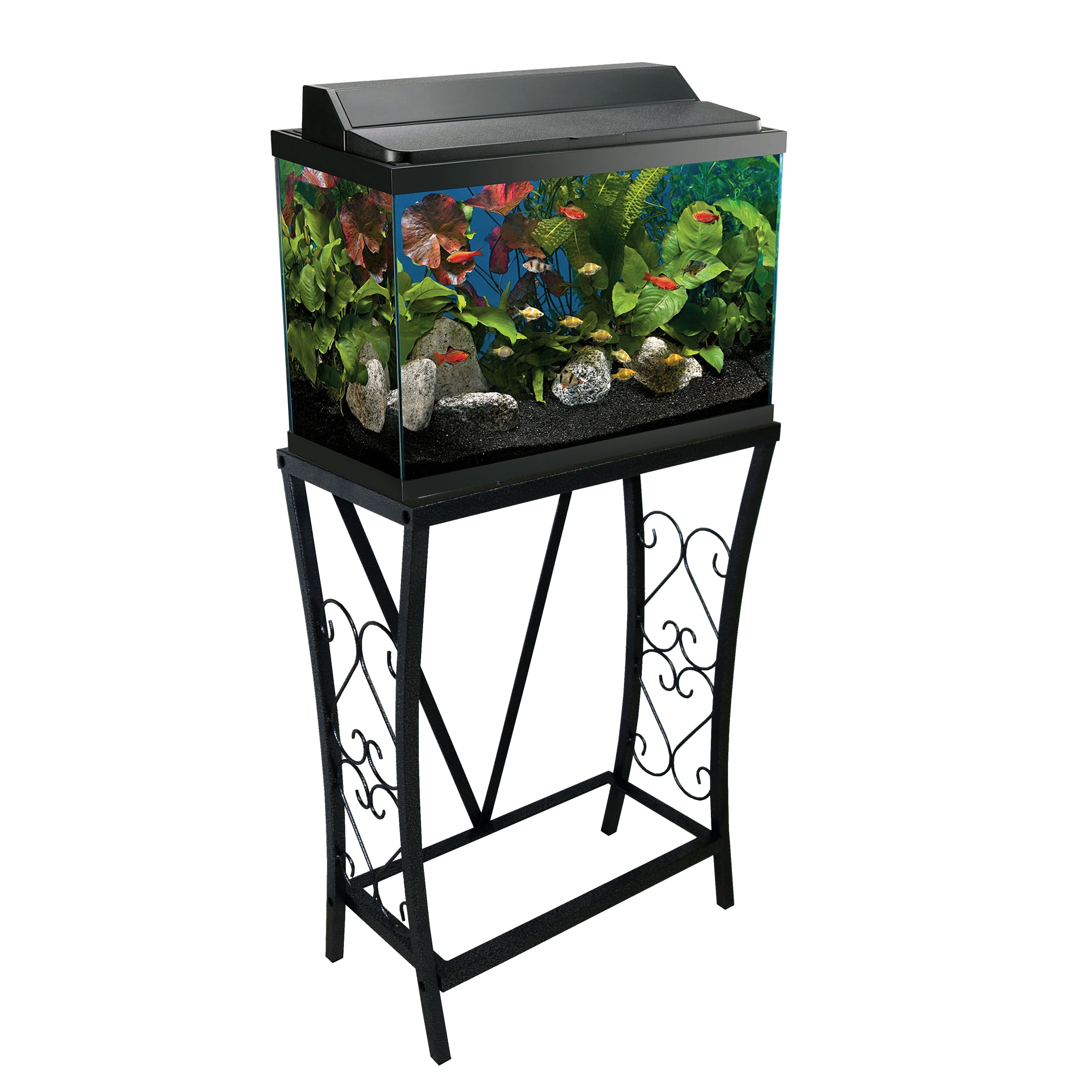 Aquatic Fundamentals 10 Gallon Metal Aquarium Stand