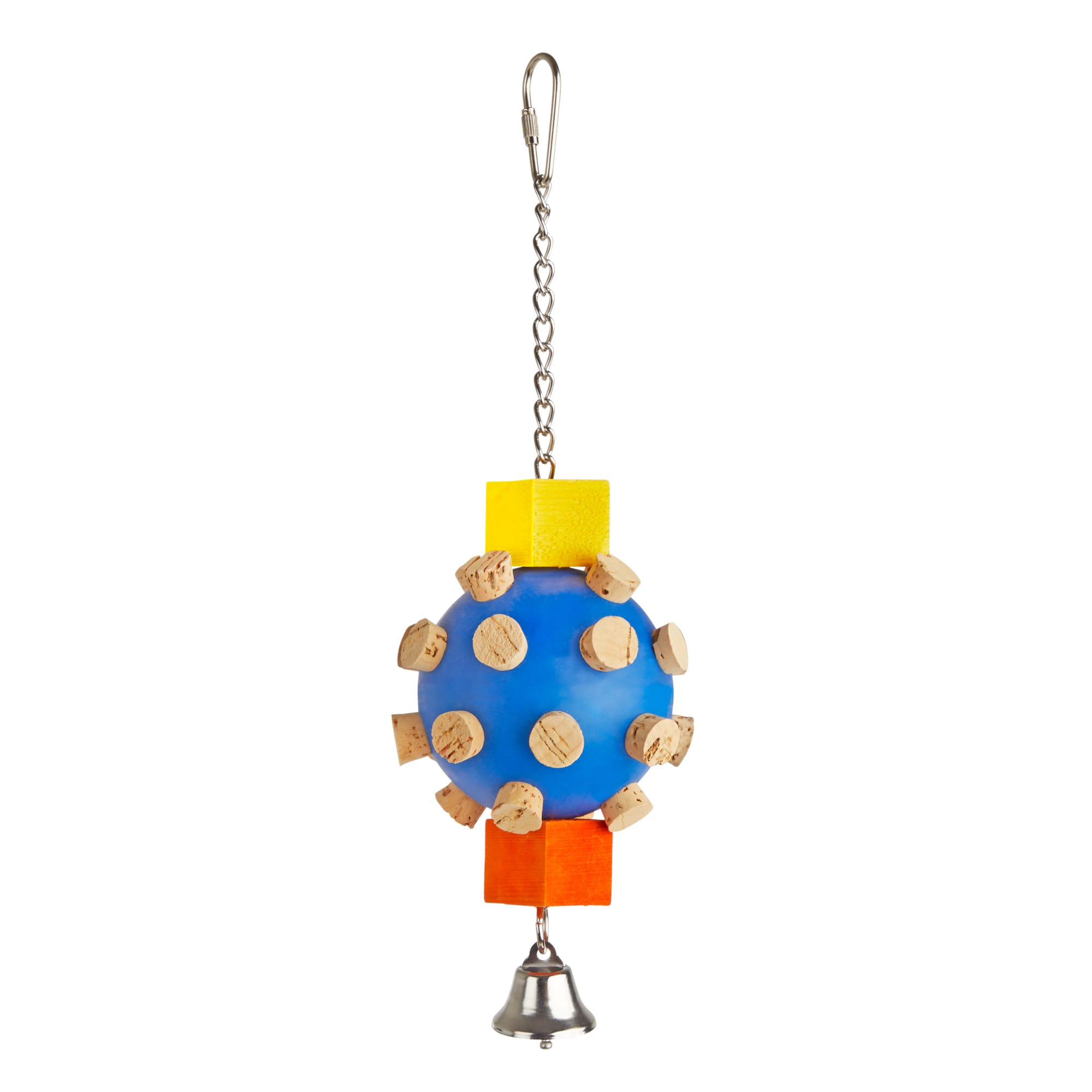 You  Me Deep-Sea Mine Noisemaking Bird Toy， Medium