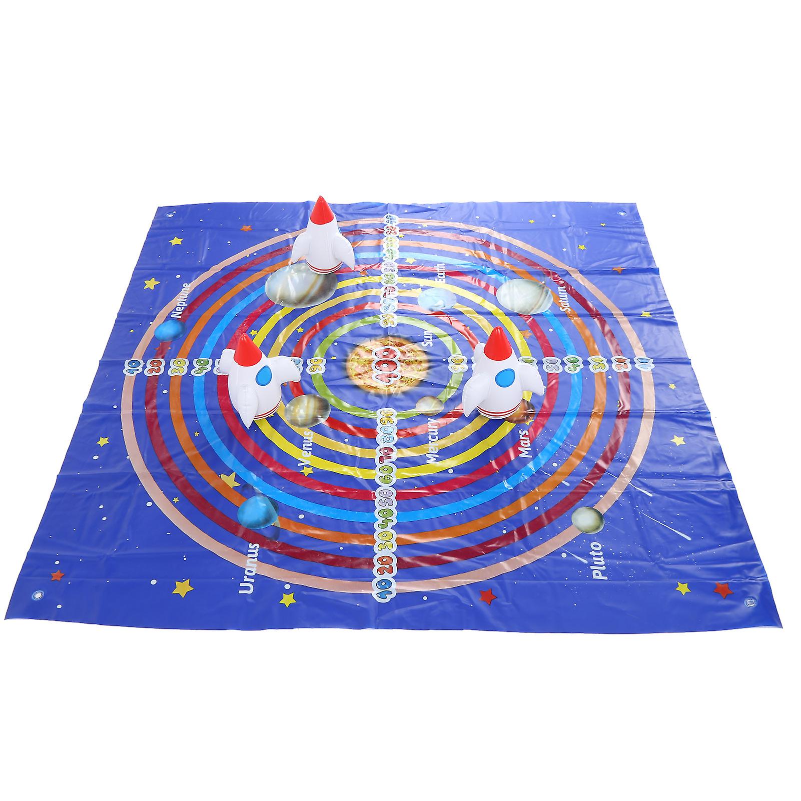 Inflatable Game Blanket Throw Toy Mat Multifunctional Outdoor Toy Playing Picnic Pad