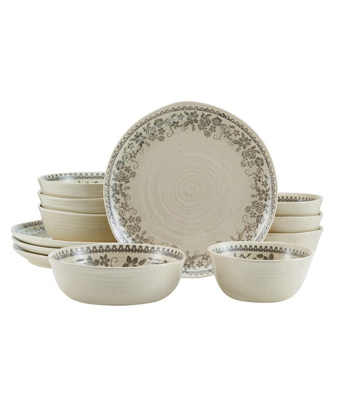 Pfaltzgraff Hayden 12 Piece Dinnerware Set