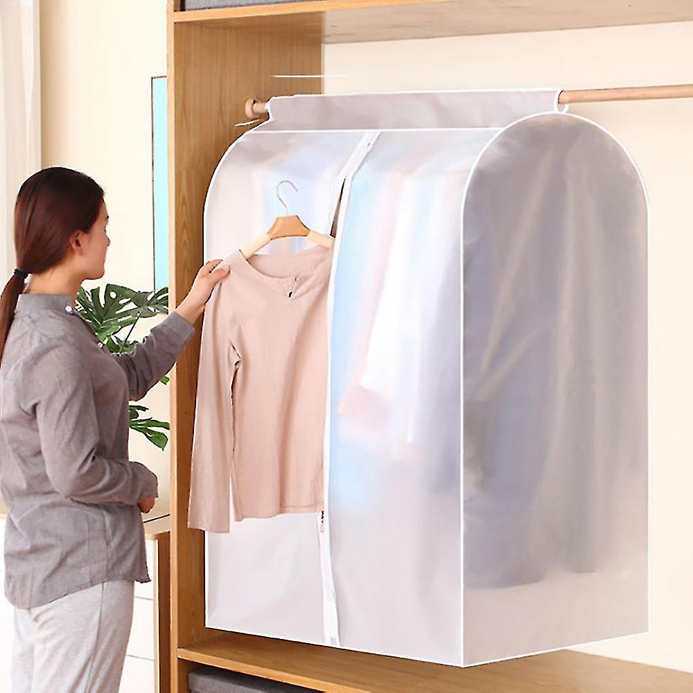 1pcs Clothing Rack Dust Cover Clothes Hanging Bag Enclosed Clothes Rack Floor Hanger Cover Wardrobe