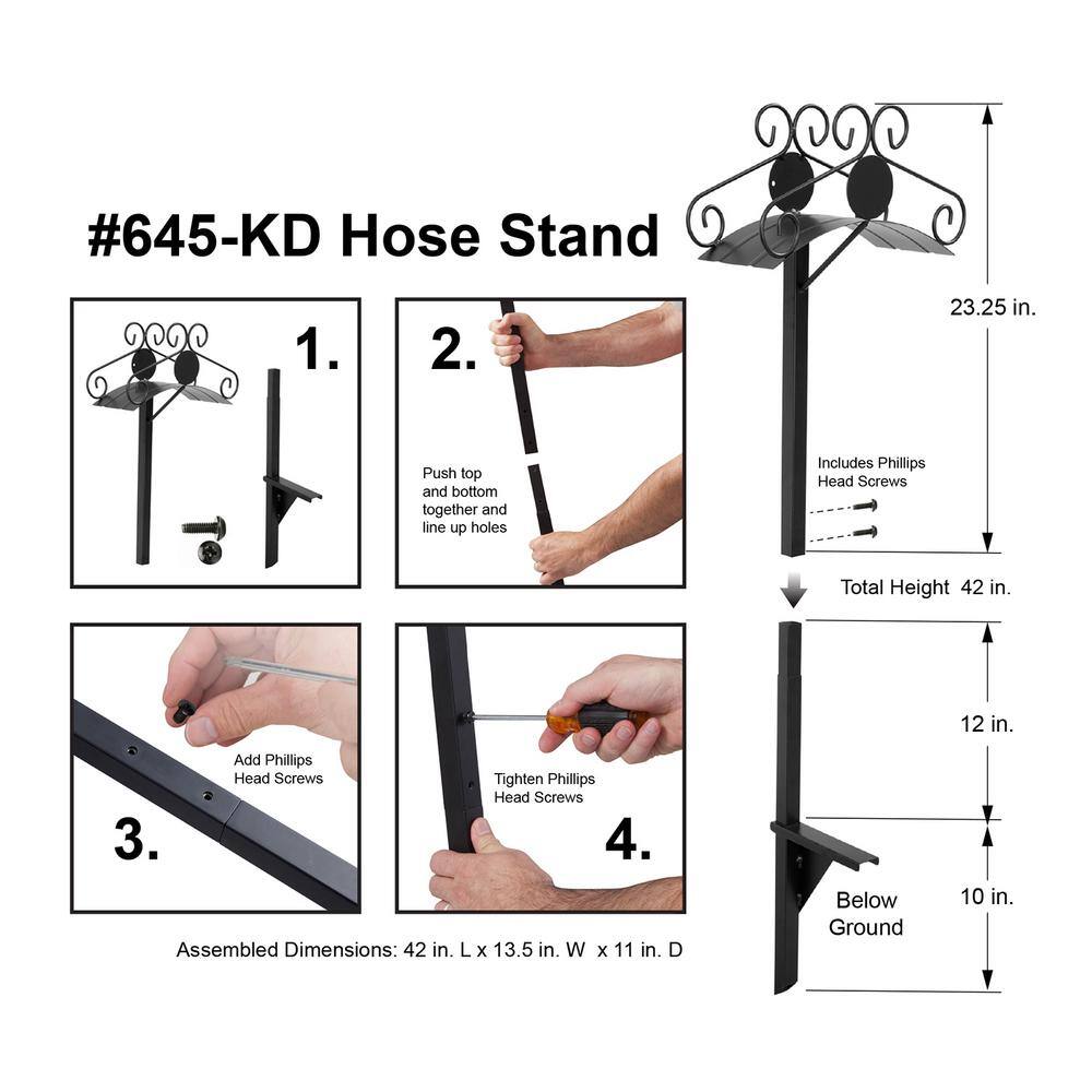 Liberty Garden Decorative Ornamental Hose Stand-KD 645-KD