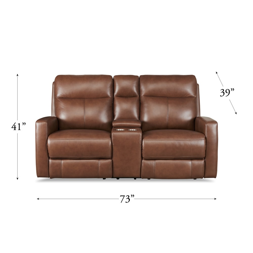 Hydeline Vienna Zero Gravity Power Recline and Headrest Top Grain Leather Sofa and Loveseat with Built in USB A   USB C Ports