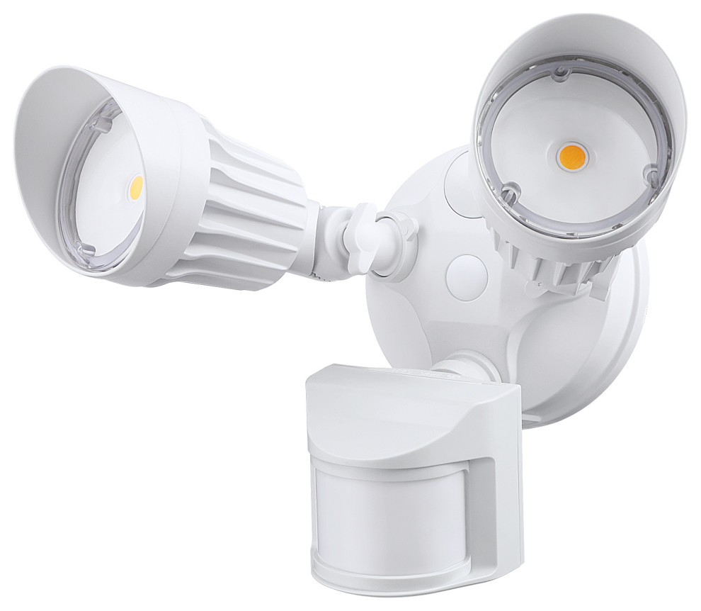 LEONLITE LED Security Light  3000K Warm White   Transitional   Outdoor Flood And Spot Lights   by W86 Trading Co.  LLC  Houzz