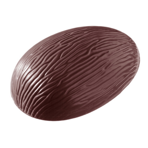 Chocolate World E7003 260 Chocolate mould egg barc...