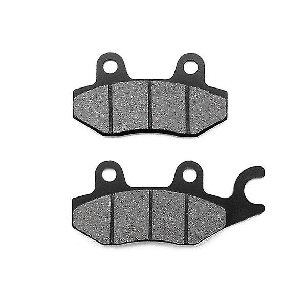 Rear Brake Pads Compatible with 2002-2008 Kymco Bet and Win 150 250 - Non-Metallic Organic NAO Brake Pads Set