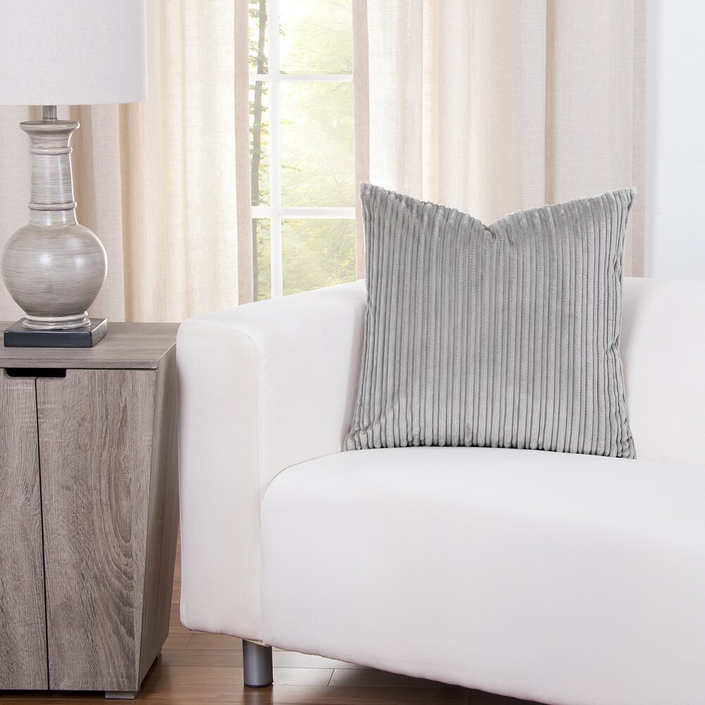 SIScovers Downy Taupe Accent Throw Pillows