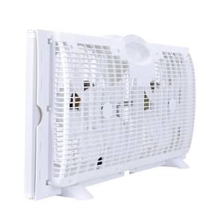 Hampton Bay 9 in. Twin Window Fan WDF9-2