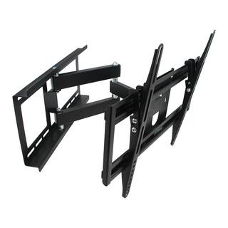 MegaMounts 26-55 in. Full Motion Television Wall Mount in Black 98593576M