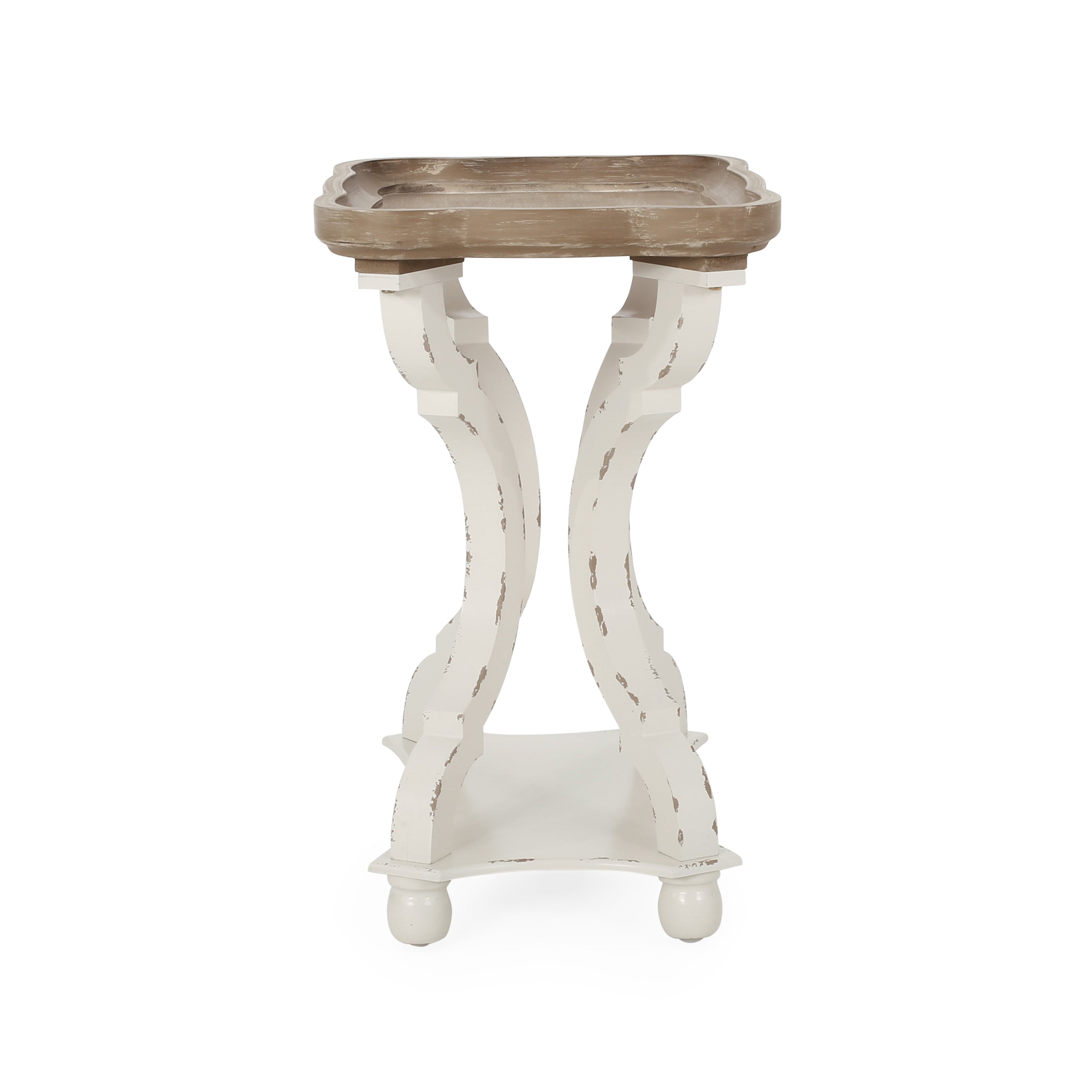 Andrew French Country Accent Table with Rectangular Top