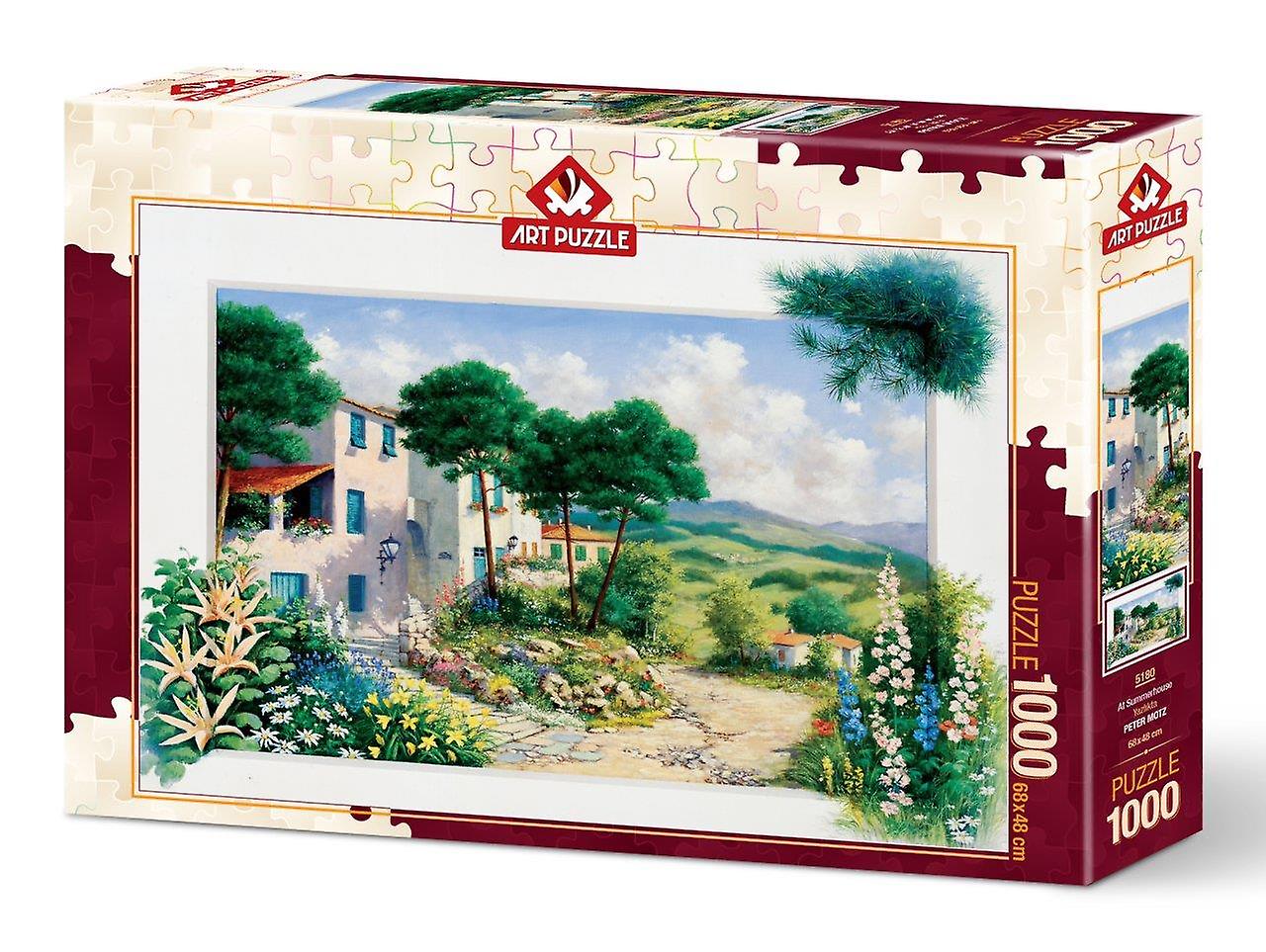 Art Puzzle In Summerhouse Jigsaw Puzzle (1000 Pieces)