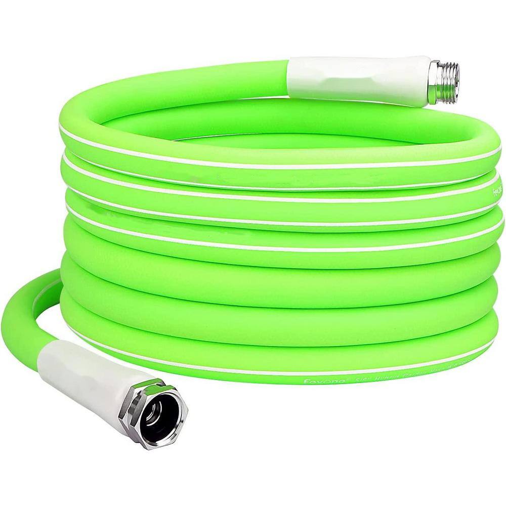 Cubilan 58 in. x 25 ft. Heavy-Duty Water Hose Lightweight Hose Garden Watering Equipment 34 in. Soiled Fittings B09FF5PR7S