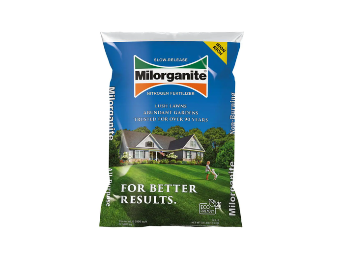 Milorganite， 32 lb. Bag for 2，500 sq. ft. Coverage - 004262