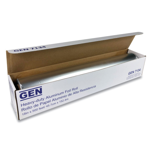 GEN Heavy-Duty Aluminum Foil Roll， 18